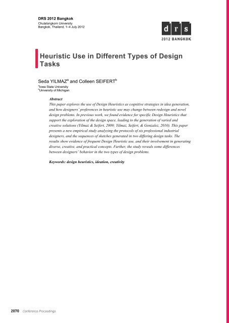 DRS2012 Bangkok Proceedings Vol 4 - Design Research Society