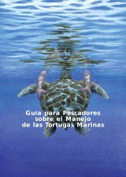 Guía para Pescadores sobre el Manejo de las Tortugas Marinas