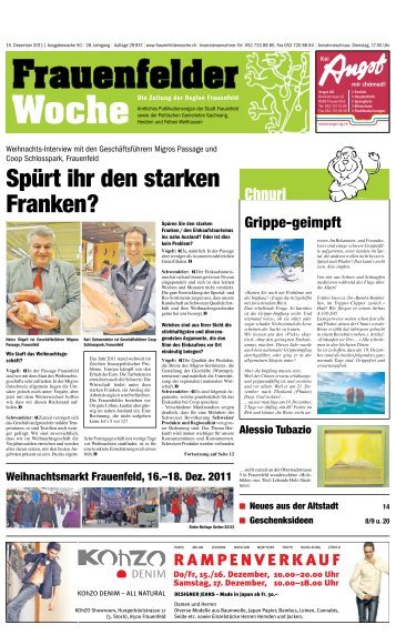 das Modehaus in Frauenfeld für trendige Business - E-Paper ...