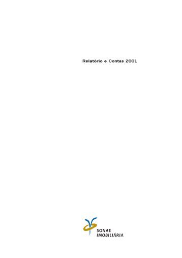 Relatório e Contas 2001 - Sonae Sierra