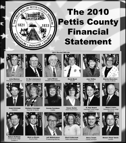 Pettis County Financial Statement - Sedalia News Journal