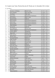 32. Country-Lauf Syke–Weyhe-Syke des SC ... - Weyher Lauftreff