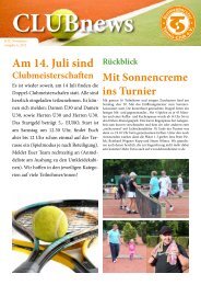 ClubNews Juni 2012 - Delmenhorster Tennis-Club eV