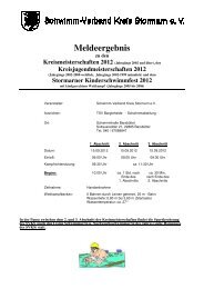 Meldeergebnis KMS 2012 - Sportverein VfL Oldesloe von 1862 e.V