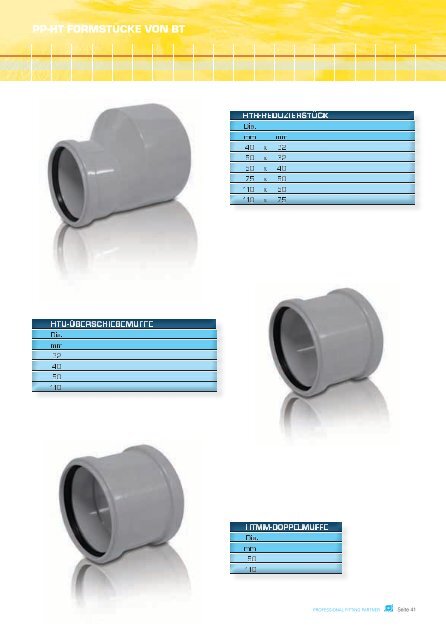 professional fitting partner - BT Bautechnik Impex GmbH + Co. KG