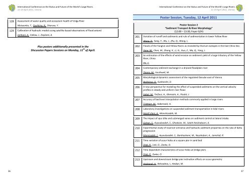 WORLD's LARGE RIVERS - International Conference on the Status ...