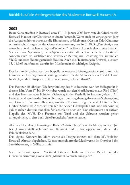 Festschrift 2013 - Copy-Right - Der copyshop in Schwenningen...