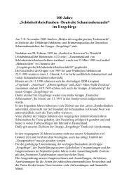100 Jahre Erzgebirge - SV der Züchter der Deutschen Schautauben