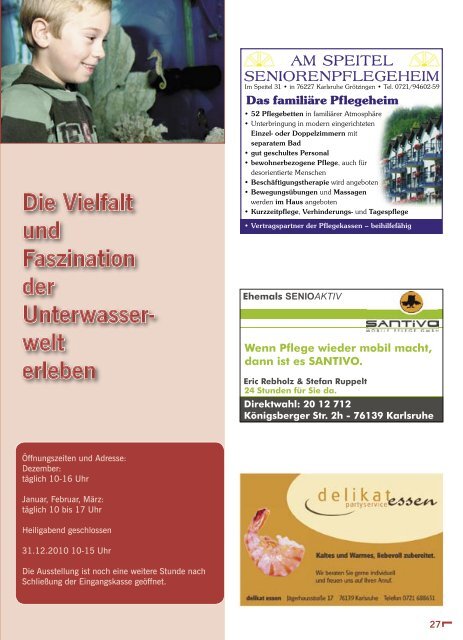 Stadtteilmagazin für Ost-Karlsruhe Ausgabe 25 · 2, 2010