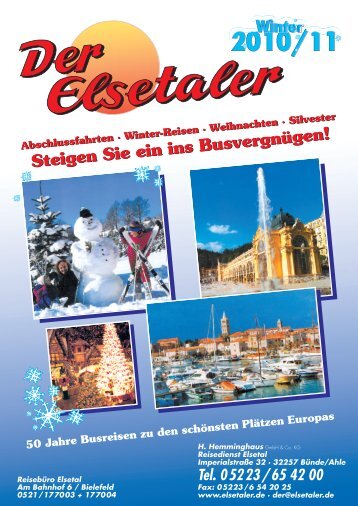 Kurzreisen Silvester PDF - Der Elsetaler