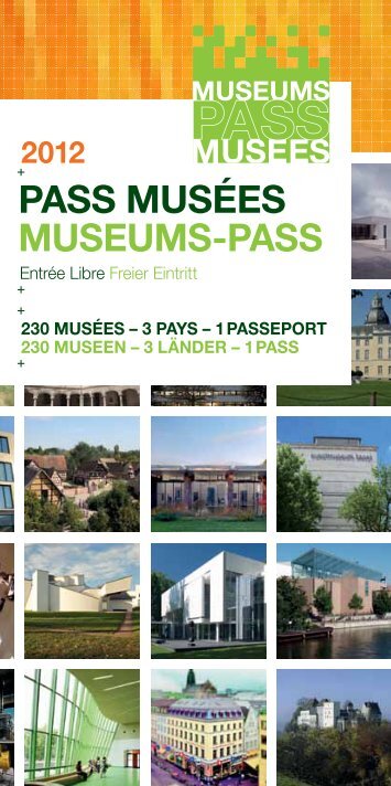 PASS MUSÉES MUSEUMS-PASS - Oberrheinischer Museumspass
