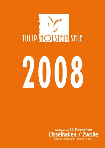 Klik hier voor de catalogus(PDF) - Tulip Holstein Sale