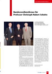 Bundesverdienstkreuz für Professor Christoph-Hubert Schütte - B.I.T.