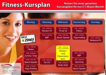 Fitness-Kursplan - Sportpark Schutterwald