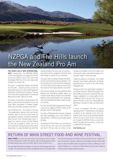 Issue 21 2012.pdf - New Zealand Corporate Traveller Magazine