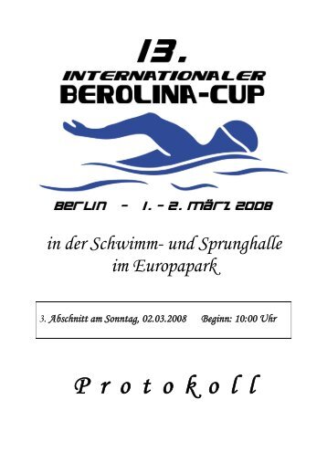 3 - Berolina-Cup