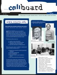 Last Callboard v3.ai - University of North Carolina School of the Arts
