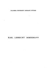 Karl Lebrecht Immermann - Felix Draeseke Home Page
