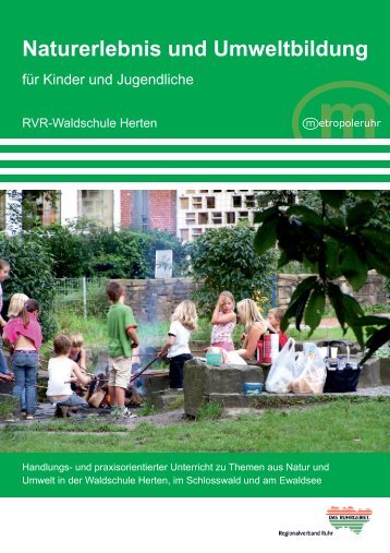 Broschüre Waldschule Herten - Metropole Ruhr