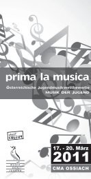 prima la musica - Kärntner Landesmusikschulwerk