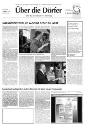 Herbst 2008 - Lebens- und Arbeitsgemeinschaften Lauterbach
