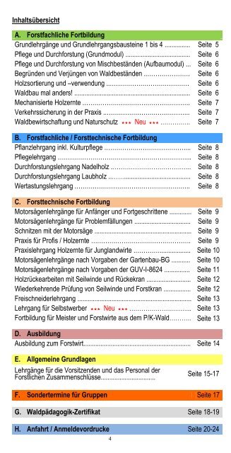 Waldbauernschule - Bayerisches Staatsministerium für Ernährung ...