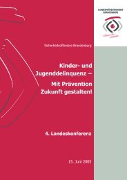 Kinder- und Jugenddelinquenz - Landespräventionsrat ...