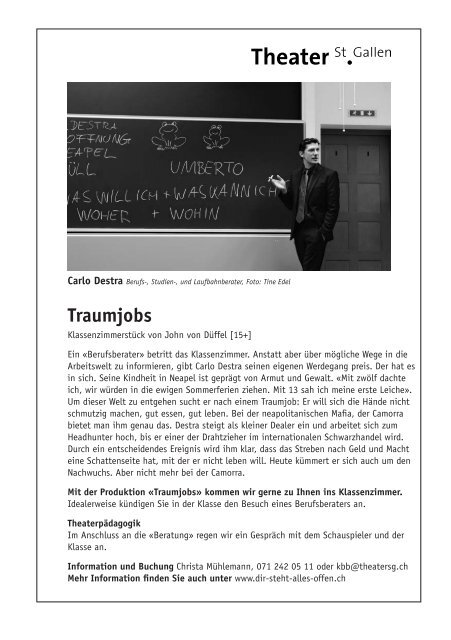 Schulblatt 2011 Nr. 3 (5953 kb, PDF) - schule.sg.ch - Kanton St.Gallen