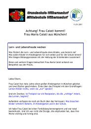 Frau Maria Caiati aus München! - Grund- und Mittelschule ...