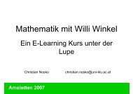 Amstetten Willi Winkel - Austromath
