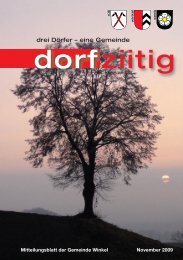 dorfziitig November 2009