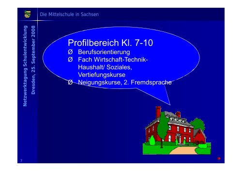 Die Mittelschule in Sachsen - Netzwerk Schulentwicklung