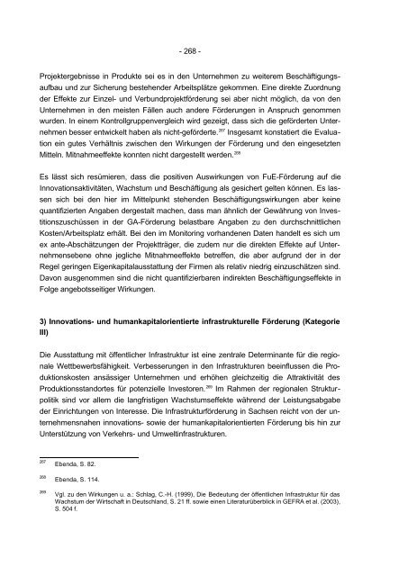 Materialbericht EFRE - Strukturfonds in Sachsen - Freistaat Sachsen