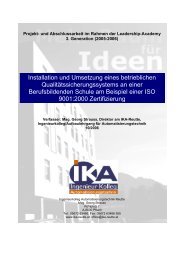 Abschlussarbeit - IKA-Reutte