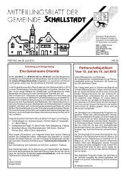 Eine Gemeinsame Ortsmitte Partnerschaftsjubilaum Vom 13 Juli Bis