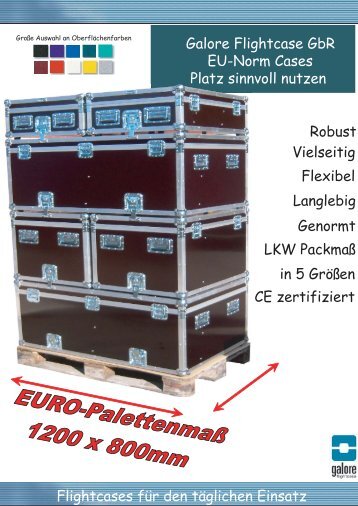 EU-Norm Case - Galore Flightcase GbR
