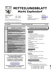 Mitteilungsblatt Nr. 24 - Zapfendorf