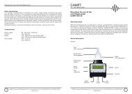 Directions for use of the centrifugal pump GAMPT-50130