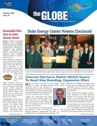 Duke Energy Center Powers Cincinnati - Global Spectrum