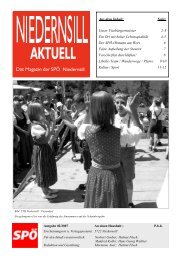 Ausgabe 02/2007 - SPÖ-Niedernsill