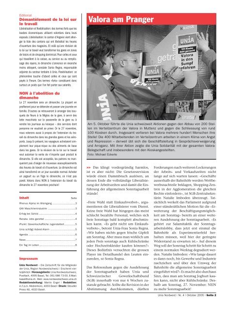 Download Unia Nordwest Nr. 4 (PDF) - in.f.a.m. Medienbüro