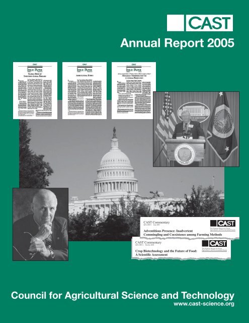 Annual Report 2005 - Council for Agricultural Science and Technology