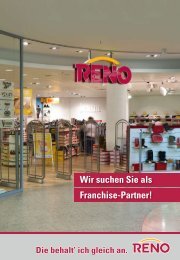 Wir suchen Sie als Franchise-Partner! - Reno