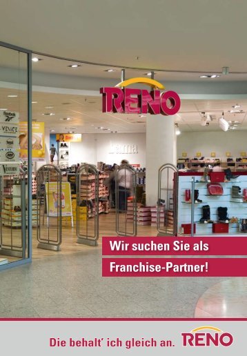 Wir suchen Sie als Franchise-Partner! - Reno