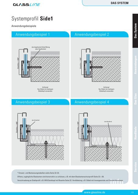 Planungshandbuch BALARDO ALU (PDF, 9,1 MB) - Glassline GmbH