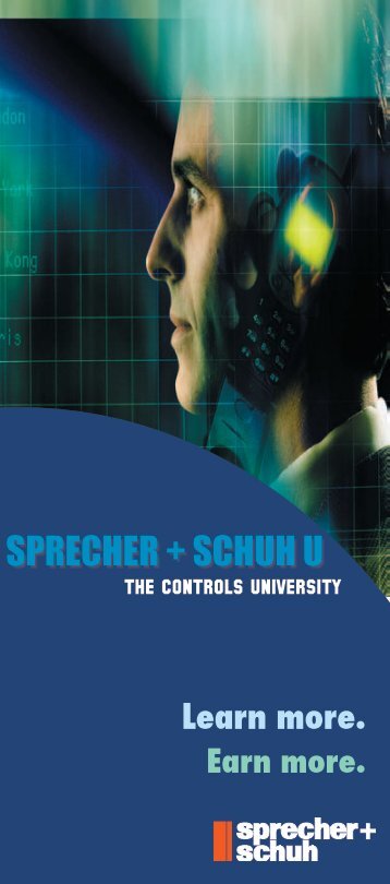 Click here for the training brochure - Sprecher+Schuh University ...