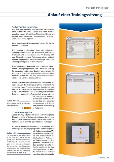 CogniPlus. Training kognitiver Funktionen - SCHUHFRIED GmbH