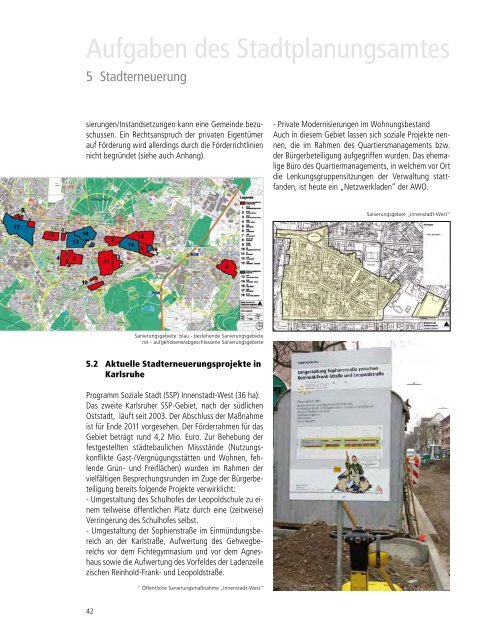 Aufgaben des Stadtplanungsamtes (PDF, 4.10 MB) - Karlsruhe