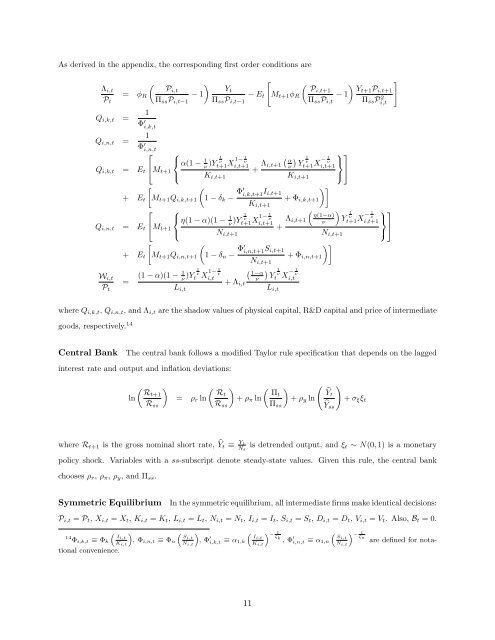 Equilibrium Growth, Inflation, and Bond Yields - Duke University's ...