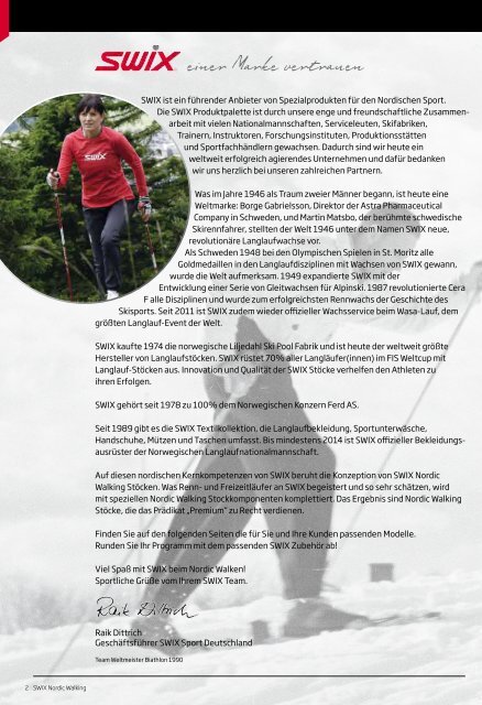Download: Nordic Walking 2012-2013 PDF - Swix
